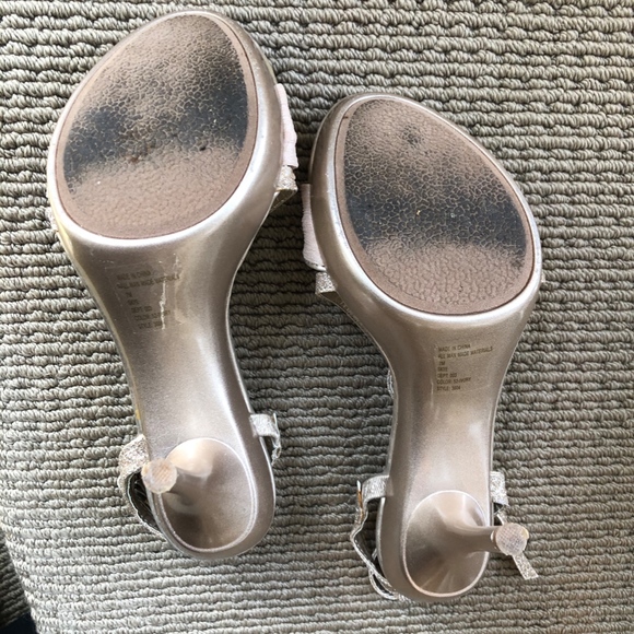 Bakers Skye Strappy Embellished Heel Wedding Prom - Picture 7 of 8